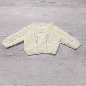 Baby Girl Handmade Italian Sweater